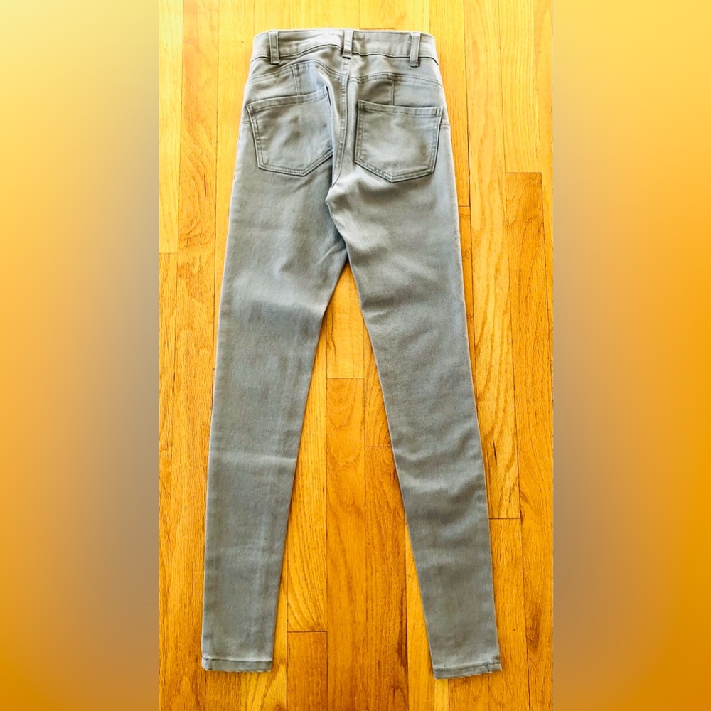 Primark Denim Co NWOT light gray skinny jeans size 0 - Picture 4 of 8